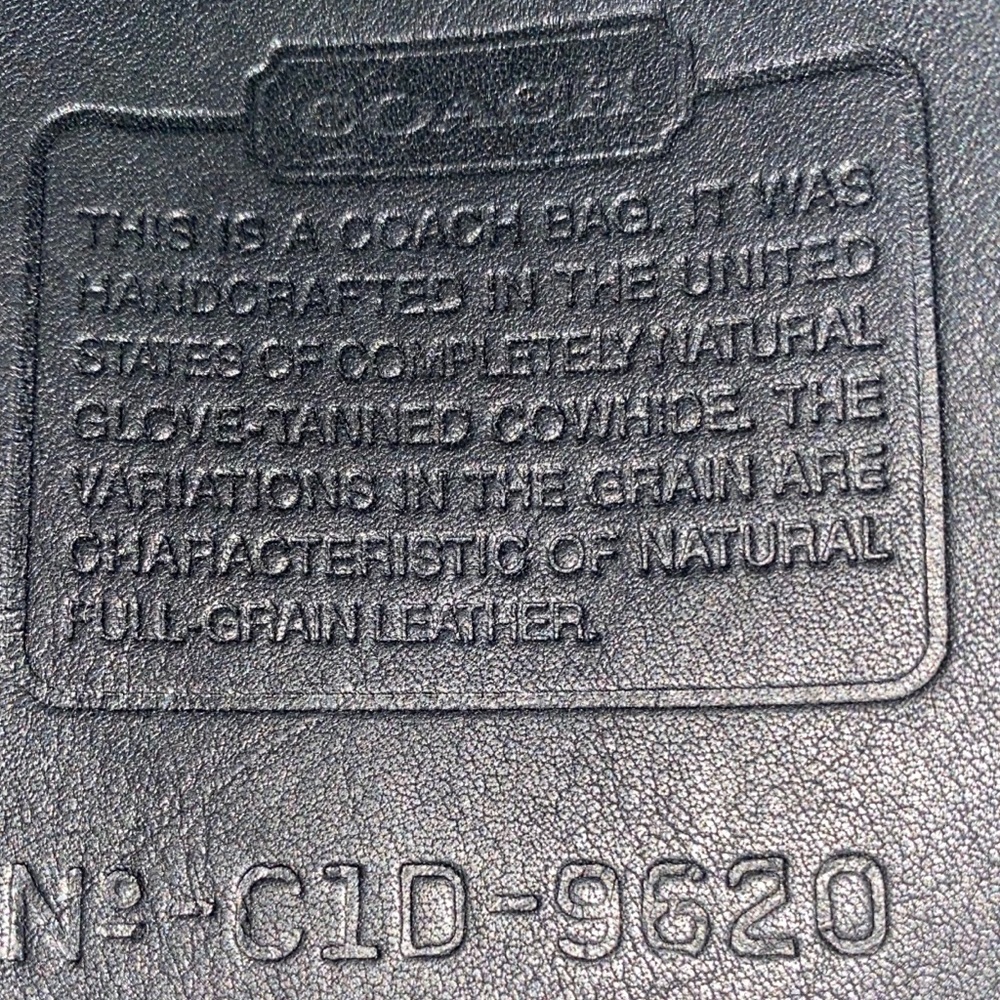 Vintage Coach Compact Pouch 9620 - Picture 7 of 8